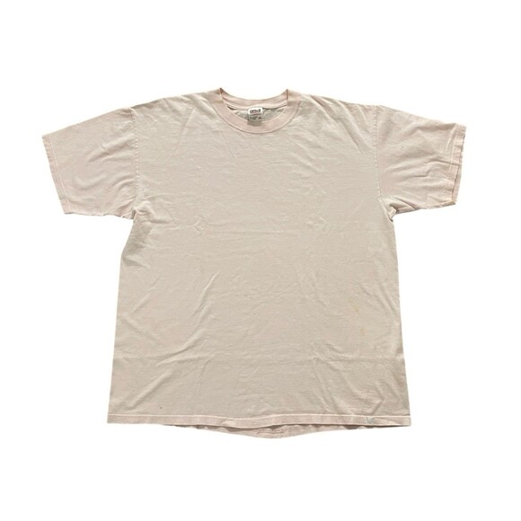 VTG 90’s Anvil Blank Men’s XL T Shirt Pink Made In USA Y2K - Picture 1 of 7